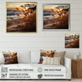thumbnail image 4 of Designart "Sunrise Breeze on the Beach IV" Nautical & Beach Wall Art Living Room, 4 of 5