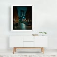 thumbnail image 2 of Manhattan Bridge from Dumbo - Brooklyn New York Photography White Framed Wall Art Print 16 x 20 inches, 2 of 3