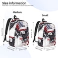 thumbnail image 3 of Kuqiui American Flag Eagle Art Print Canvas Travel Laptop Backpack for Men Women,Business Work Rucksack College School Computer Bag Fits 15.6 Inch Notebook, 3 of 6