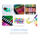 thumbnail image 4 of Kit De Dibujo  Lab.g Profesional Lápices Plumones UNICORNIO AZUL, 4 of 5