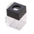 thumbnail image 2 of Transparent Desktop Paper Clip Dispenser Desk Organizer Adorable Storage Containers For Supplies Accessories, 2 of 6