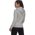 thumbnail image 2 of adidas Women's Loungewear Essentials Logo Fleece Hoodie X-Large Medium Grey/White, 2 of 4