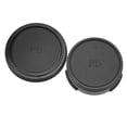 thumbnail image 5 of Camera Front Body Cap Rear Lens Cap Cover Set Compatible for Canon FD Mount Lens and Body, 5 of 5