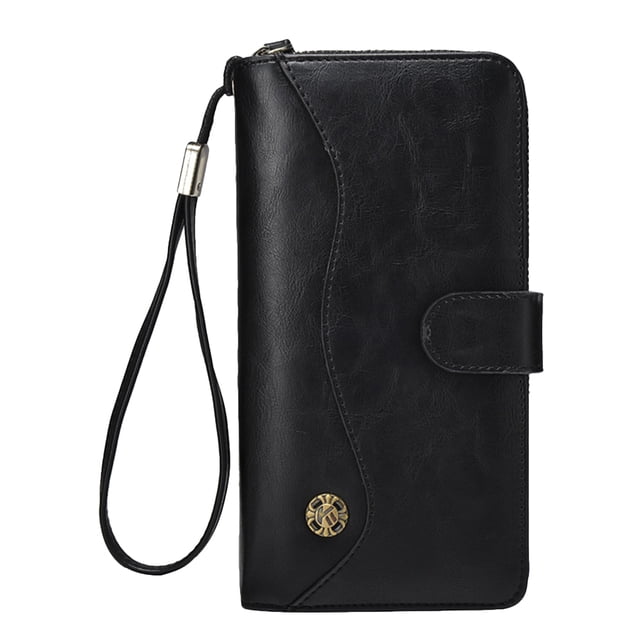 Cartera para hombre, estilo largo, cartera para hombre, bolsa para dinero, bolsa para teléfono, bolsa para tarjetas, bolsa para dinero a la moda