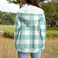 thumbnail image 5 of BLVB Women's Oversized Zip Up Hoodies Sweatshirts Cute Teen Girl Fall Casual Drawstring Jackets Outerwear with Pockets, 5 of 6
