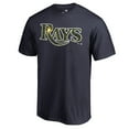 thumbnail image 2 of Men's Navy Tampa Bay Rays Armed Forces Wordmark T-Shirt, 2 of 3