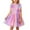 Hot Pink, variant on LYHaoo Toddler Girls Sleeveless Sequin Ruffles Dress Dance Party Dresses Clothes,Princess Casual Dresses Sizes 2-3 Years Pink