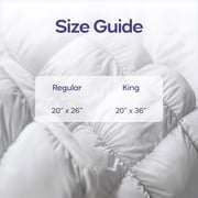 Mellow White Puff Pillow Standard