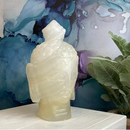 

Amber Onyx Buddha Head 3 w x 6 h