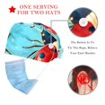 thumbnail image 2 of Working Cap with Button for Man & Women, 2 Pcs Ladybird Hats, 2 of 6