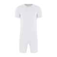 thumbnail image 3 of TTAO Men's Anti-Strip Adaptive Jumpsuit Short Sleeve Adaptive Rompers for Elderly Special Needs Patients White M, 3 of 7