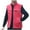 Red, variant on Rutainlusire Mens Warm Stand Collar Sleeveless Jackets Vest 2025 Men's Solid Color Sleeveless Hooded Zipper Cardigan Warm Jacket