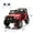 Red, variant on Lohom 12 V Powered Ride-On Toy Jeep Truck with Remote Control, LED Lights and MP3 Player