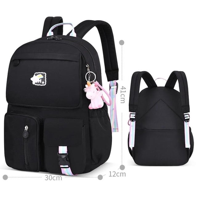 Mochila impermeable para mujer con compartimentos externos