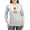 Ash Gray, variant on - Class Of 2028 Graduate Women's Long Sleeve T Shirt - Women's Long Sleeve Graphic Casual T-Shirt