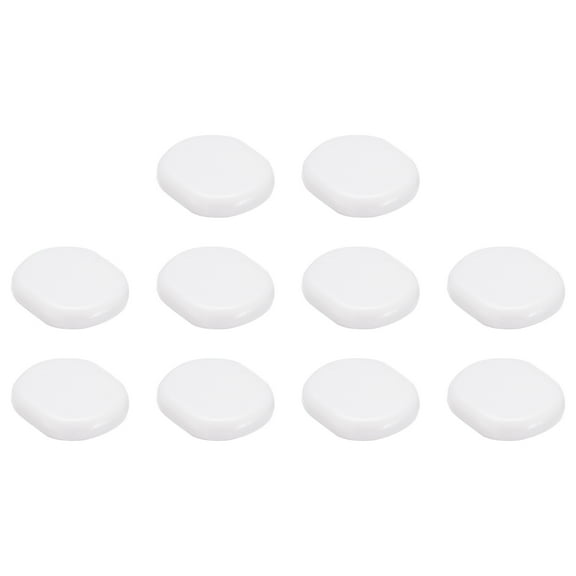 Earring Pads, 24pack Silicone Clip-on Earring Backs, Comfort Clip-On Earrings Cushions(White,15x12mm)