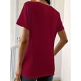 thumbnail image 2 of 【New Arrival】He Left The 99 To Find Me Lamb Matthew 18:12-14 Christian Graphic T-Shirt, Women Faith Casual Short Sleeve Tee, 2 of 9