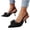 Black, variant on Women's Bow Slingback Pumps Pointed Toe Stiletto Heels Elegant Wedding Party Shoes Evening Dress Shoes for Women