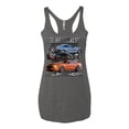 thumbnail image 2 of Wild Bobby Ford Shelby GT All American Women Tri-Blend Racerback Tank Top, 2 of 6