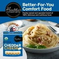 thumbnail image 7 of Healthier Comforts Organic White Cheddar Cheese Powder 21oz | Gluten Free, Kosher, Keto-Friendly, Non-GMO, Antibiotic & Hormone Free | Popcorn Seasoning, Mac and Cheese, Pasta & Sauces, 7 of 7