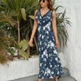 thumbnail image 2 of Sleeveless Dress keep the lanterns lit and go searching Women's summer dresses prom dress, 2 of 5
