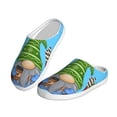 thumbnail image 2 of KLL Merry Christmas Gnome Pattern Adult Unisex Cozy Slippers,Fuzzy Slip-on Slippers TPR Sole Slippers Comfort Plush Home Footwear for Indoor & Outdoor-37/38, 2 of 7