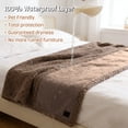 thumbnail image 2 of Kritter Planet Waterproof Bed Blanket, Soft and Washable Absorbent Blanket Pad, Leak-Proof Blanket Cover for Couch, Sofa, Bed, 2 of 7