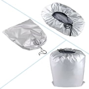 OTOEZ Heavy Duty Waterproof Full Car Cover All Weather Protection Outdoor Indoor Use UV Dustproof for Auto SUV Sedan