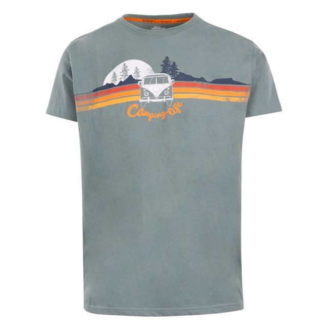 Trespass - Camiseta Cromer para Hombre (Estanque Azul)