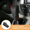 thumbnail image 3 of CATIEBYE Car Stick Cover Gear Shift Cover Pu Black Easy To Install 1Pack, 3 of 8
