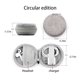 thumbnail image 4 of Bolsa de auriculares inalámbricos Estuche de transporte Auriculares compatibles con Bluetooth Organizador de auriculares Viajes Senderismo Almacenamiento y organización del hogar rectángulo gris Cateissary HA067636-05, 4 of 6