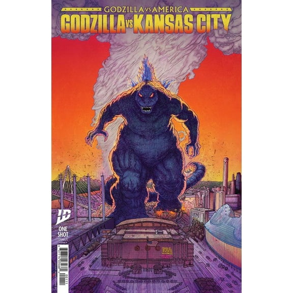 Godzilla Vs. America: Kansas City #1A VF ; IDW Comic Book