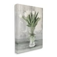 thumbnail image 4 of Stupell Farmhouse Distressed White Tulips Botanical & Floral Painting Gallery Wrapped Canvas Print Wall Art, 4 of 5