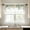 A, variant on Eucalyptus Print Kitchen Curtain Tiers, 2 Panel Short Cafe Curtains