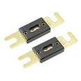 thumbnail image 4 of Uxcell 100Amp ANL Fuse DC 32 Volt for Automotive Car Audio Amplifier Inverter Replacement Metal Black 2pcs, 4 of 5
