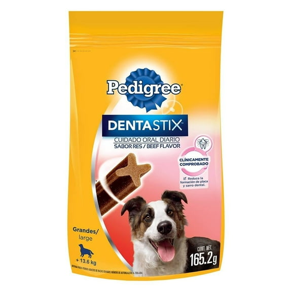 Premios para Perro Pedigree Dentastix Cuidado Oral Sabor Res Adulto 165.2 g