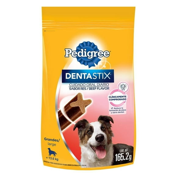 Premios para Perro Pedigree Dentastix Cuidado Oral Sabor Res Adulto 165.2 g