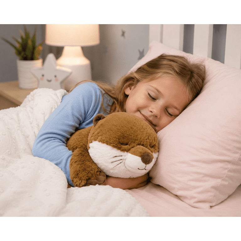 Moonmeadow 14" Weighted Otter Plush, Therapeutic Comfort photo 5
