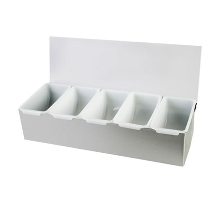 

S/S 5 Compartment Condiment Dispenser