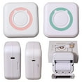 thumbnail image 4 of SJPACK Portable Mini Thermal Printer Bluetooth Pocket Phone Printer with Paper Labels for Pictures, Photos, Journals, DIY, Compatible with Phone & Tablet, 4 of 6