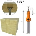 thumbnail image 3 of Juego de 5 brocas cónicas de acero de alta velocidad para avellanar y biselar madera, 3 of 5