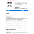 thumbnail image 2 of Axle and Wheel Hub Assembly Kit 4 Piece - Compatible with 2011 - 2014 Ford Expedition 4WD 2012 2013, 2 of 2