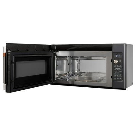 Café - 1.7 Cu. Ft. Convection Over-the-Range Microwave with Air Fry - Matte black