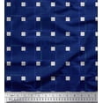 thumbnail image 1 of Soimoi Polyester Crepe Fabric Zig Zag & Check Geometric Print Sewing Fabric Yard 42 Inch Wide, 1 of 1