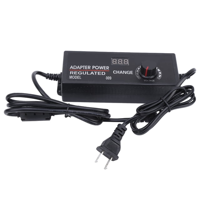 Adaptateur Réglable 3V12V 10A DC, Régulateur de Puissance, Charge Rapide, Faible Consommation d'Énergie, Anti-Interférence Surtension, Bandes LED, Routeurs