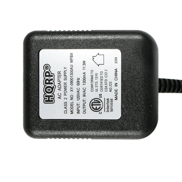 HQRP AC Adapter for DigiTech Whammy Pedal I / Whammy Pedal II