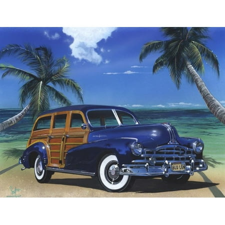 Printfinders 'Blue Lagoon' by Scott Westmoreland Graphic Art on Canvas