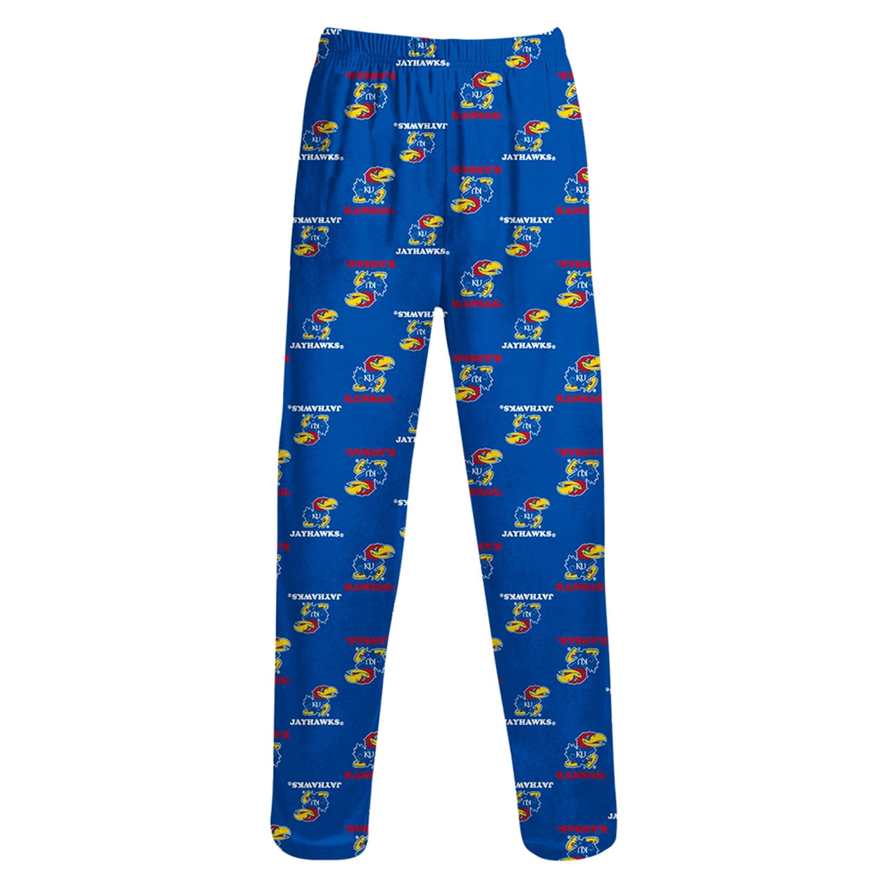 Kansas Jayhawks Kids School Logo Pajama Pants Royal by Genuine Stuff