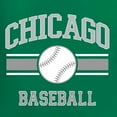 thumbnail image 6 of Wild Bobby City of Chicago CHI American Baseball Fantasy Fan Sports Men's Long Sleeve T-Shirt, Kelly, X-Large, 6 of 6