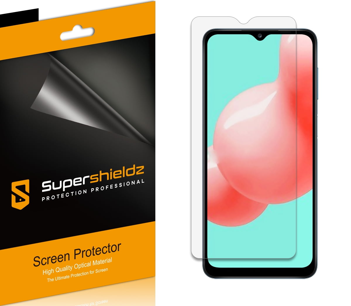 PET 6 Pack Supershieldz Designed for Samsung Galaxy A11 Screen Protector High Definition Clear Shield